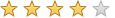4 van de 5